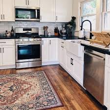 The hand woven ones can be tufted, hooked or knotted. The Right Rug Size For Your Kitchen Ruggable Blog