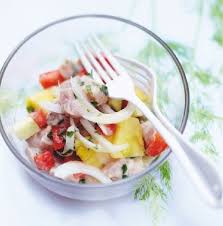 Recette Salade A La Tahitienne Recettes Les Entrees Mit Bildern C A