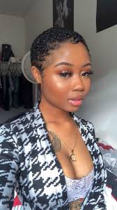 Partner the look with red lipstick and a flick of black eyeliner for a stunning overall style. 50 Cute Short Haircuts Hairstyles For Black Women