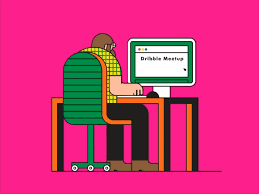 A Collection Of Past Future And Present Projects Simple Illustration Website Illustration Animation