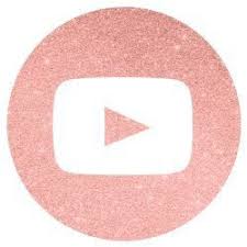 Icone Youtube Aesthetic En 2020 Photo De Logo Icone Application Fond D Ecran Rose Gold