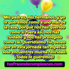 Ahora sí, ya eres todo un abuelo… desafortunadamente, no puedo estar contigo para celebrarlo, pero sabes que te mando un fuerte abrazo y te deseo lo mejor de lo mejor. Frases Y Mensajes De Feliz Cumpleanos Para Una Tio Lindas