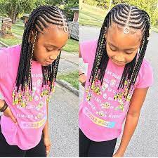 This is a cool style for a very young girl and it would also be great for a formal event. Braids For Kids 100 Back To School Braided Hairstyles For Kids