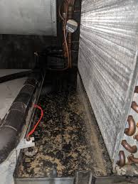 If however there are large blocks in these pipes, the water accumulates and starts to drip from the air conditioner's body. Air Conditioning Condensate Drain Line Clogged
