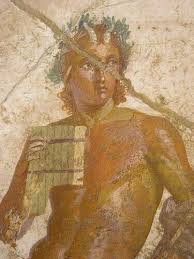 Syrinx Und Pan Roman Painting Pompeii Ancient Paintings