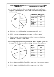 interpreting pie charts 1