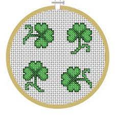 Go cross stitch crazy with our huge selection of free cross stitch patterns! 9 Four Leaf Clovers Ideas Cross Stitch Patterns Cross Stitch Four Leaf Clover