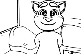 Free + talking tom games free videos. Classic Tom Para Colorear Imprimir E Dibujar Dibujos Colorear Com