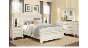 Lake Town Off White 5 Pc King Panel Bedroom King Bedroom Sets White Bed