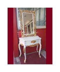 Jual sofa minimalis ruang tamu 21 + meja tamu oval top kaca seri musi menggunakan rangka kayu jati berkualitas diproduksi di pabrik kami di jepara. Meja Hias Foyer Minimalis Dengan Pigura Dinding Furniture Jepara