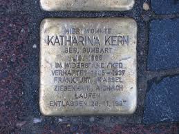 File:Stolperstein Katharina Kern, 1, Goldsteinstraße 54, Niederrad,  Frankfurt am Main.jpg