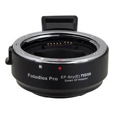 Fotodiox Pro Fusion Adapter Smart Af Lens Canon Eos Ef Ef S D Slr Lens To Sony Alpha E Mount Mirrorless Camera Body With Full Automated