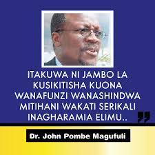 Vice president samia suluhu hassan announced the president's death in a televised national address on wednesday. Magufuli Quotes Magufuliquotes Twitter