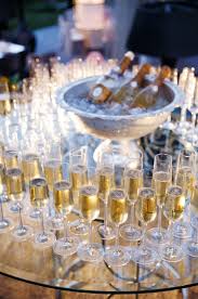 Picture It Ice Wine A Mirror Table Top A Few Ice Buckets And Two Beautiful Servers Champagne Party Champagne Champagne Bar