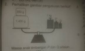 Timbangan truk portable gewinn scale yang sudah terpasang di berbagai lokasi di indonesia. Massa Anak Timbangan P Dan Q Adalah Brainly Co Id