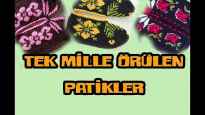 Tek Mille Orulen Patik Modelleri Patikler Orgu Orgu Modelleri