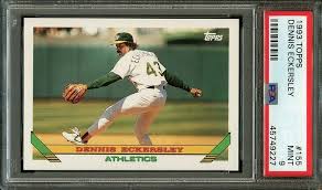 We did not find results for: Auction Prices Realized Baseball Cards 1993 Topps Dennis Eckersley