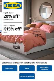 Never forget the little details when it comes to shaping the perfect bedroom! Ikea The Bedroom Event Flyer September 3 To 9