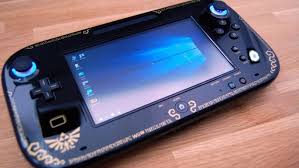 Wii U Gamepad Converted Into Windows 10 Handheld Wii U Video Game Console Wii