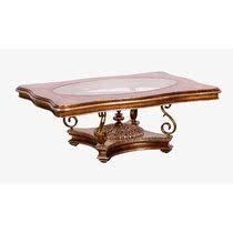 Modern farmhouse end table, spring grey. Glass European Furniture Coffee Tables You Ll Love In 2021 Wayfair