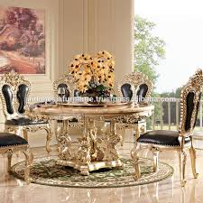 Coffee table sets as successful decision: European Marble Round Dining Table Solid Wood Dining Table And Chair Combination Table Six Chairs Living Room Furniture Home View Solid Ash Dining Room Table And Chairs Bangun Joyo Furniture Product Details