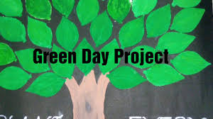 green day project for kg kids