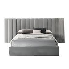 88.5 marcus king bed modern contemporary padded headboard solid pine frame. Benjara King Size Vertically Stitched Headboard With 2 Drawers Footboard Black Wayfair