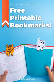 101 free printable bookmarks customized for every book reader moneypantry