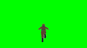 Naruto Running Green Screen Youtube