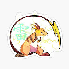 It is known as the tiny mouse pokémon. Raichu Stickers Redbubble