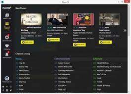 Pluto tv is free tv! Pluto Tv 0 3 1 Fur Windows Download