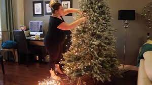 How To Light Your Christmas Tree The Easy Way Youtube
