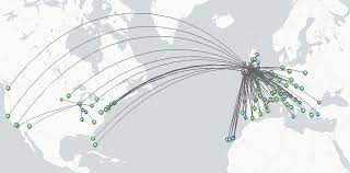 Aer Lingus Destinations Map Aer Lingus Airlines Flight Information, Reservations, Status