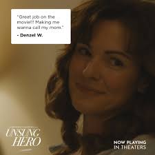 Who's taking Mom to #UnsungHeroMovie...