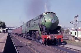 3801 Broadmeadow Steam Loco Pacific Vintage Train Steam Trains Train