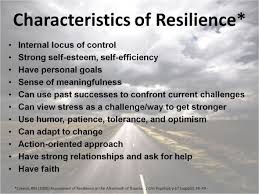 Characteristics Of Resilience Resilience Quotes Resilience Positive Psychology
