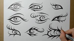 Eye tattoo is one of those tattoos , which you can not take your eyes off. Tribal Eye Tattoo Designs Sketching Ideas Youtube