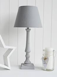 Grey Table Lamp With Shade Grey Table Lamps Table Lamp Lamp