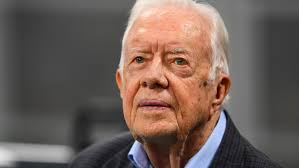 Jimmy Carter recovering from surgery after breaking hip