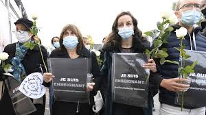 Samuel paty, 47, previously received death threats for producing the images in a lesson on freedom of expression. Teacher Beheaded In Paris Named As 47 Year Old Samuel Paty Cgtn
