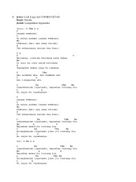 Check spelling or type a new query. Lagu Geisha Lumpuhkanlah Ingatanku Chord