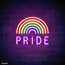 Rainbow Pride Neon Sign Vector Free Image By Rawpixel Com Ningzk V Neon Signs Rainbow Pride Neon