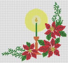 Schemi A Punto Croce Per Natale Le Stelle Di Natale Punto Croce Punto Croce Natalizio Schema