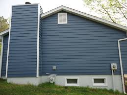 Vinyl siding trim options can make a big difference in the look of your home after the siding installation has been finished. Architectural 7 Wide Insulated Vinyl Siding Regatta Blue White Trim Traditional Exterior St Louis By Clearview Windows And Siding Houzz
