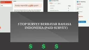 Apa itu, cara daftar, mendapatkan survey dan tukar poin. 5 Top Survey Online Berbayar Bahasa Indonesia Paid Survey Youtube