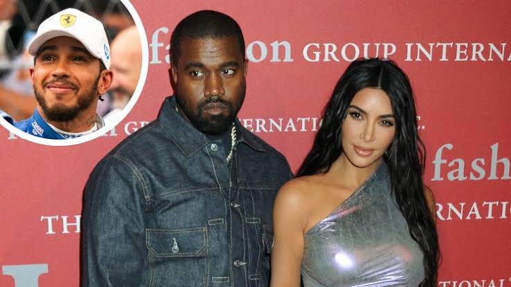 Kanye West Believes Lewis Hamilton Was 'Creeping on' Ex Kim Kardashian  During Their Marriage (Exclusive)
