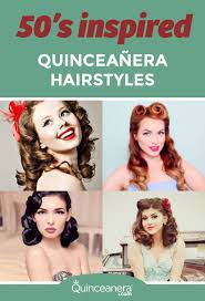 Choosing a new hairstyle or haircut can be difficult! 50 S Inspired Quinceanera Hairstyles