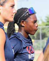 I spy a Spartan!! 💙💛 Wishing our 43 the best of luck at the USA Softball  Training Camp!! 🇺🇸