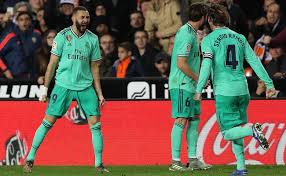 As part of the tournament laliga 14 february at 18:15 the team real madrid will play against the team valencia. Benzema Avoids In Extremis A Defeat Of Real Madrid In Valencia 1 1