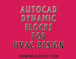 Download Free Autocad Dynamic Blocks For Hvac Dwg Hvac Autocad Hvac Design